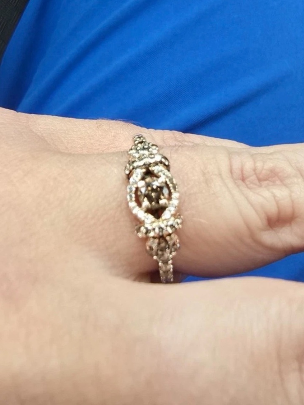 Le Vian 14K Rose Gold Chocolate Natural Diamond G/VS Ring Sz7 - Picture 14 of 15